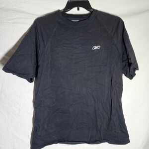 Black basic loungewear sporty reebok tee